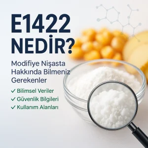 E1422 Nedir? Zararlı Mıdır? Modifiye Nişasta Hakkında Detaylı Rehber