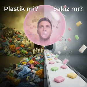 Plastiksiz Sakız Mümkün! Siz Hala Plastik mi Çiğniyorsunuz?